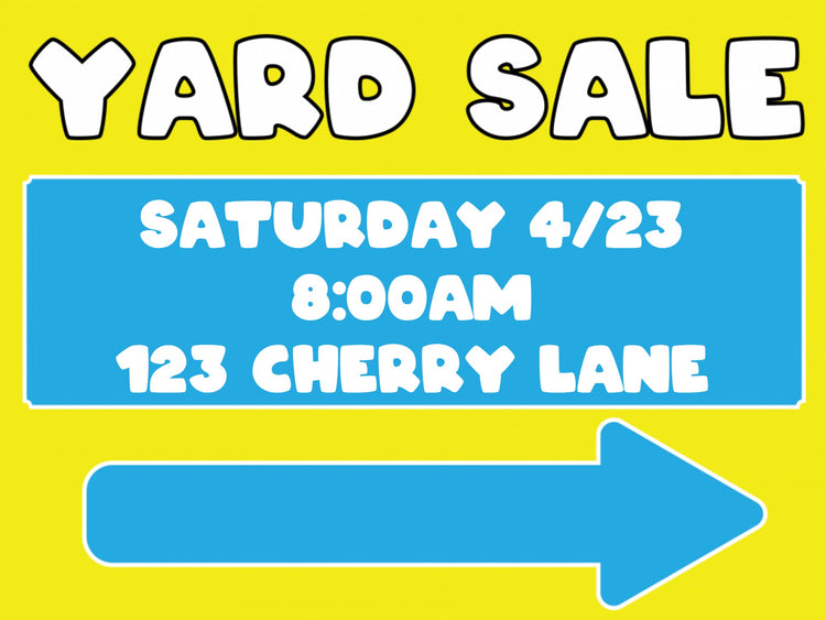 Simple Yard Sale