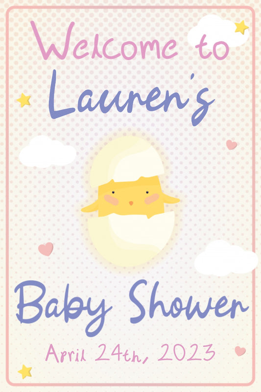 A Baby is On the Way (24"x36")