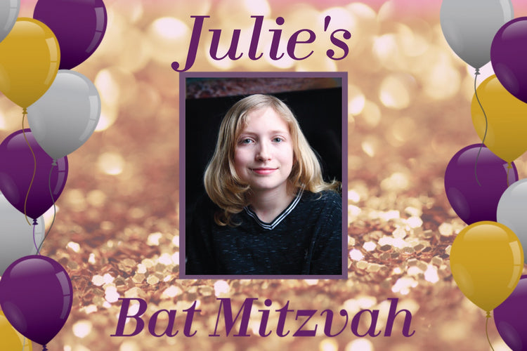 Bat Mitzvah Celebration (24"x36")