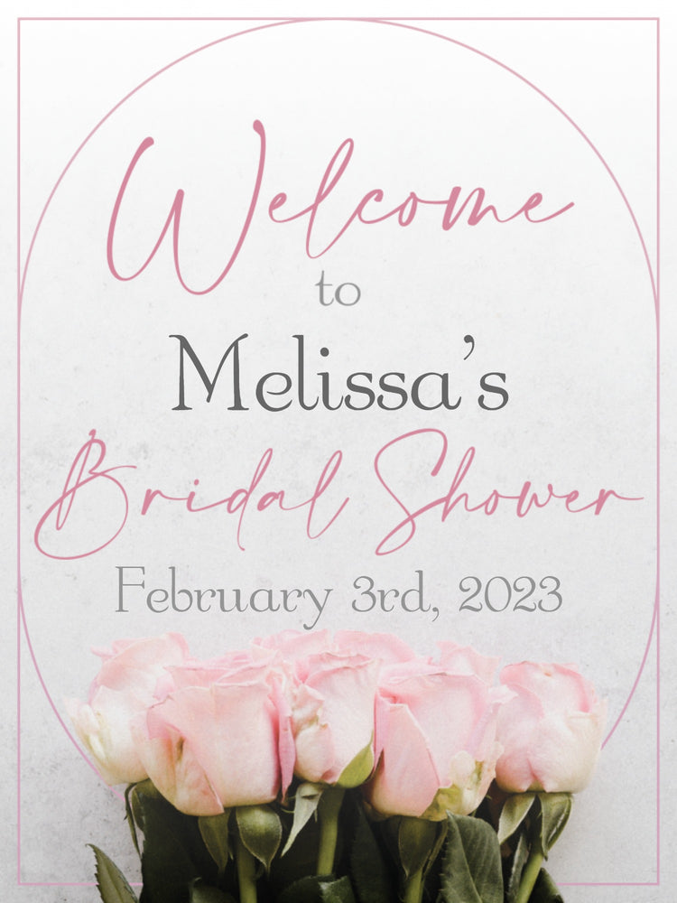 Bridal Shower Welcome (18"x24")