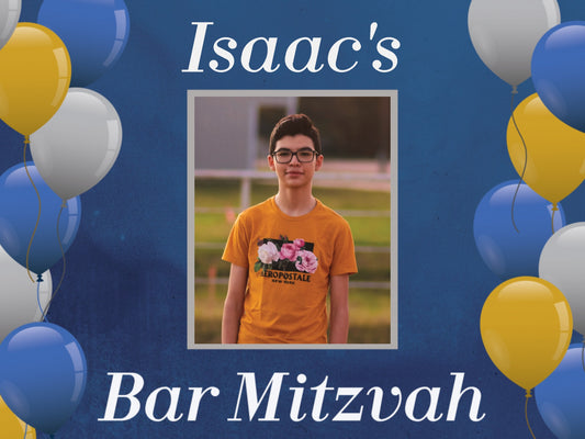Bar Mitzvah Celebration (18"x24")