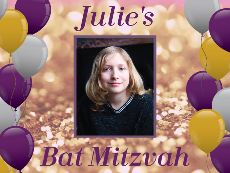 Bat Mitzvah Celebration (18"x24")