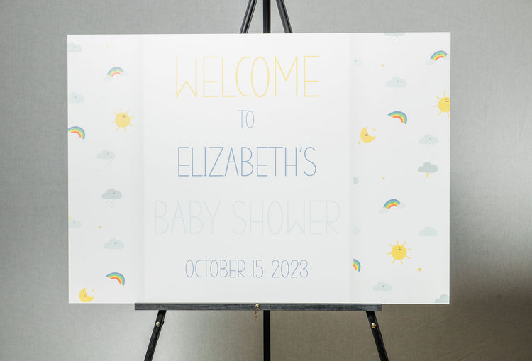 Welcome to our Baby Shower (18"x24")