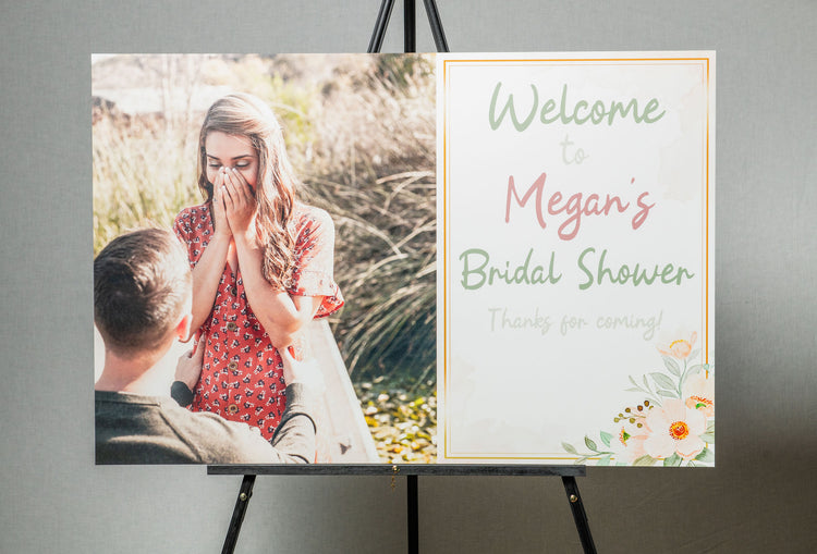 Bridal Shower Welcome (24"x36")